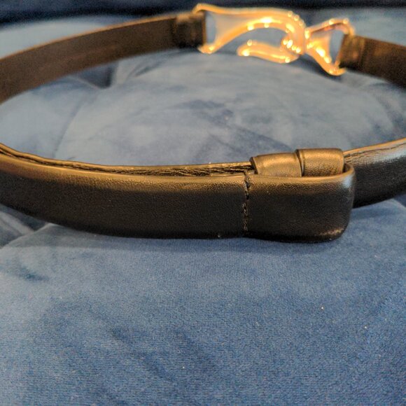 Chico's Leather Belt S/M - Picture 3 of 3